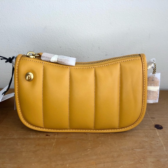 Coach Handbags - S⭕️LD‼️New Coach Swinger 20 With Quilting Buttercup